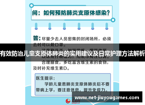 有效防治儿童支原体肺炎的实用建议及日常护理方法解析